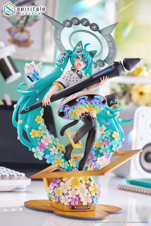 PRE-ORDER Good Smile Hatsune Miku × Naoki Saito “My Figure Making!” ~The Painter ver.~ 1/7 Scale Figure