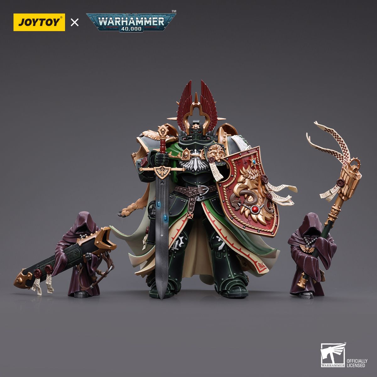 PRE-ORDER Joy Toy Warhammer 40k Dark Angels Primarch Lion El'Johnson