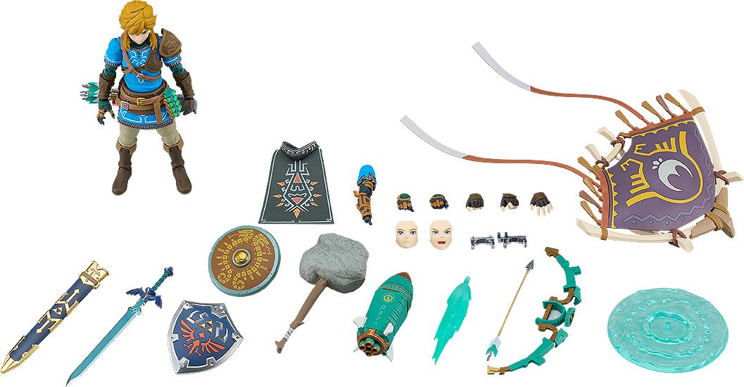 PRE-ORDER Good Smile figma The Legend of Zelda Tears of the Kingdom - Link Tears of the Kingdom ver. DX Edition