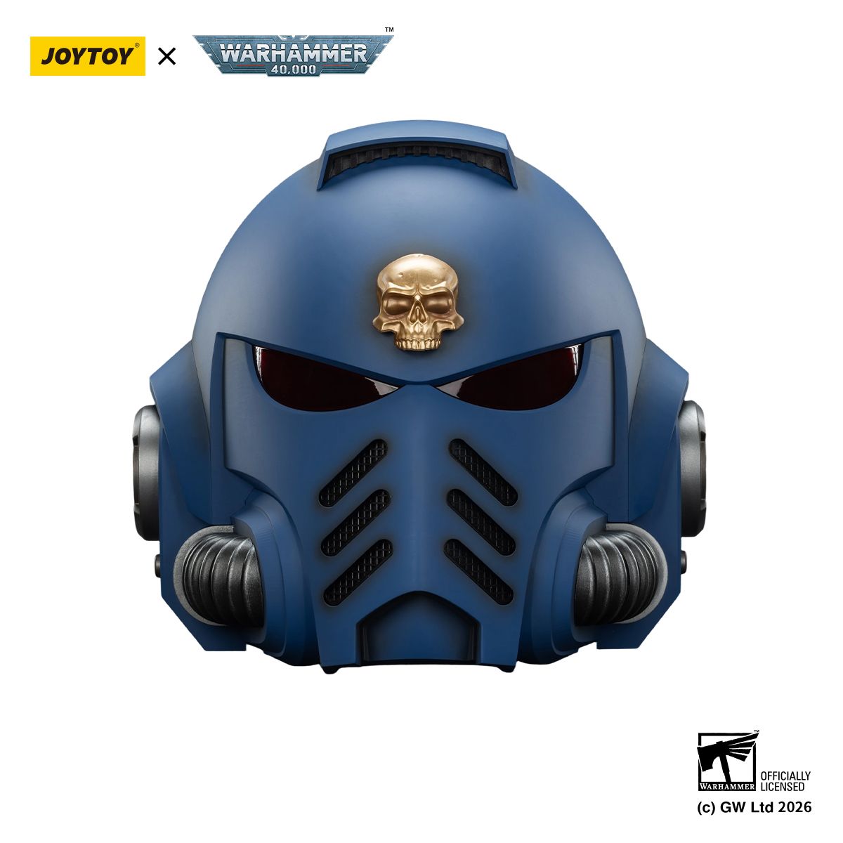 PRE-ORDER Joy Toy Warhammer 40k Ultramarines Captain MkX Helmet
