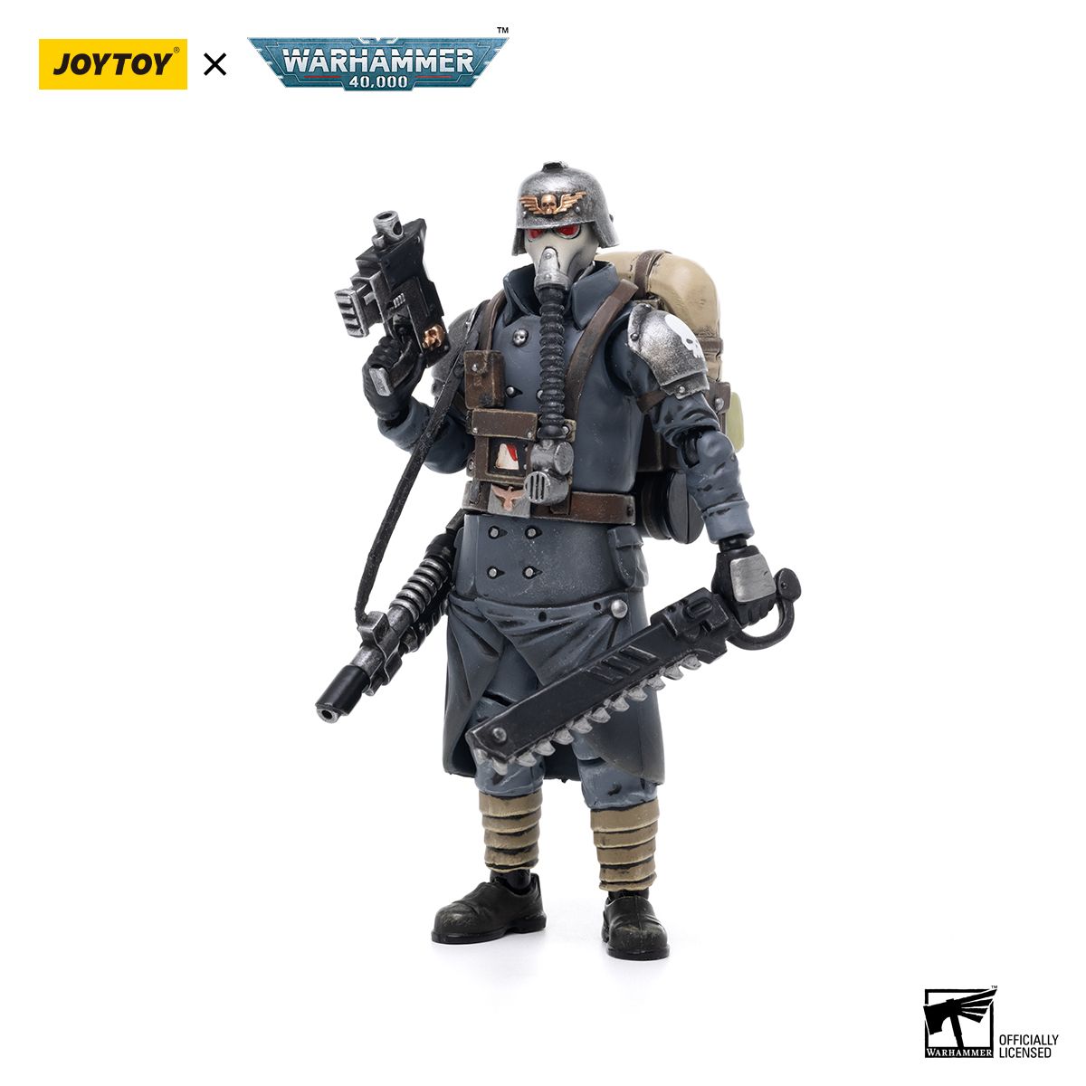 PRE-ORDER Joy Toy Warhammer 40k AStra Militarum Death Korps of Krieg Veteran Squad Sergeant