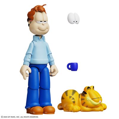 PRE-ORDER Boss Fight Studios Garfield Wave 2 - Jon Arbuckle Deluxe Action Figure