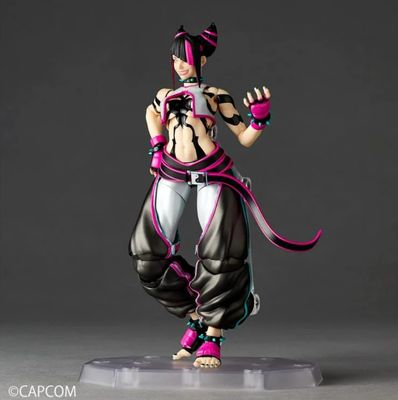 PRE-ORDER Kaiyodo Revoltech Amazing Yamaguchi Street Fighter 6 - Juri Action Figure