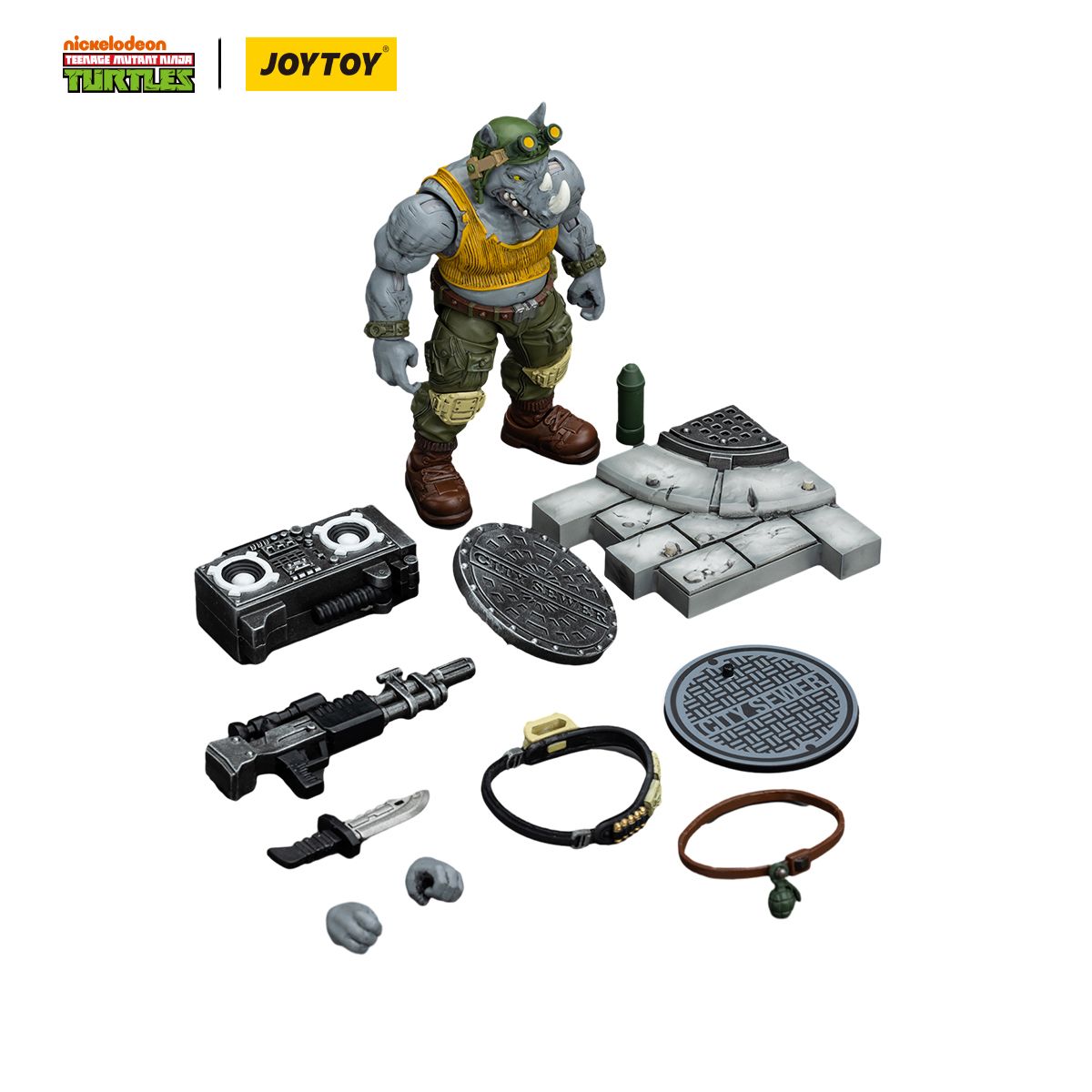 PRE-ORDER Joy Toy Teenage Mutant Ninja Turtles - Rocksteady