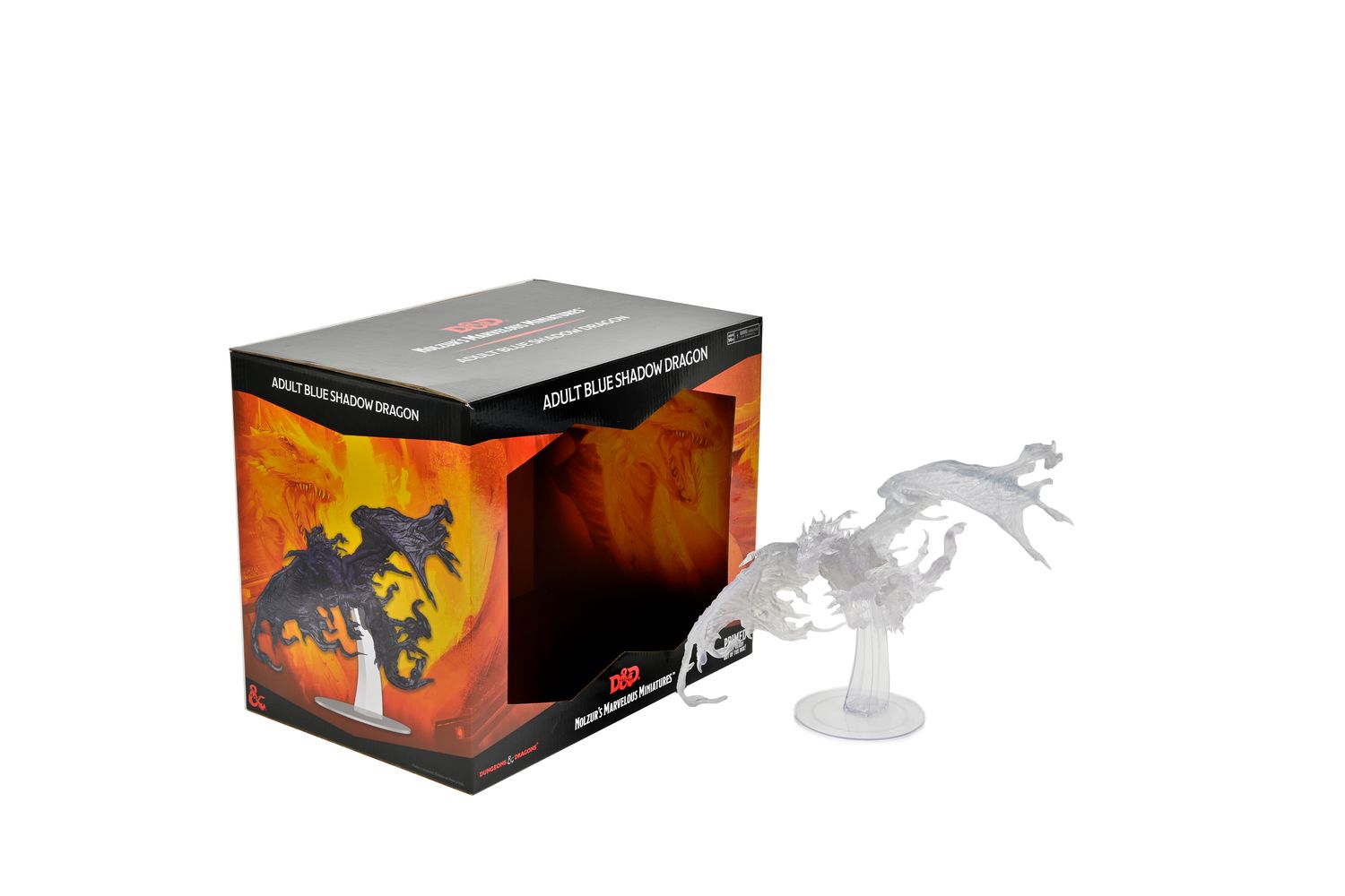 PRE-ORDER Wiz Kids Dungeons and Dragons Nolzur's Marvelous Miniatures Adult Blue Shadow Dragon