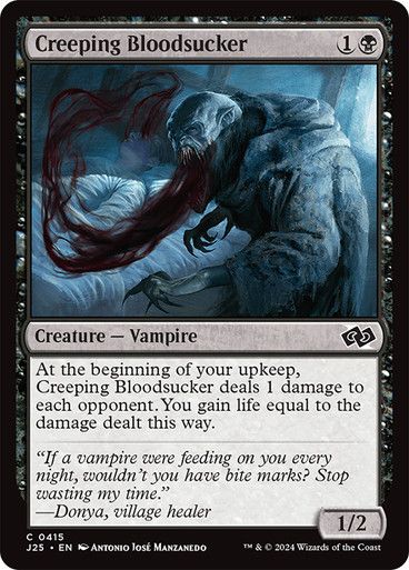Magic the Gathering Creeping Bloodsucker Foundations Jumpstart