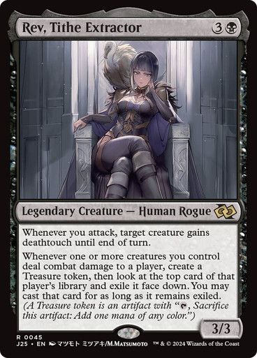 Magic the Gathering Rev, Tithe Extractor Foundations Jumpstart