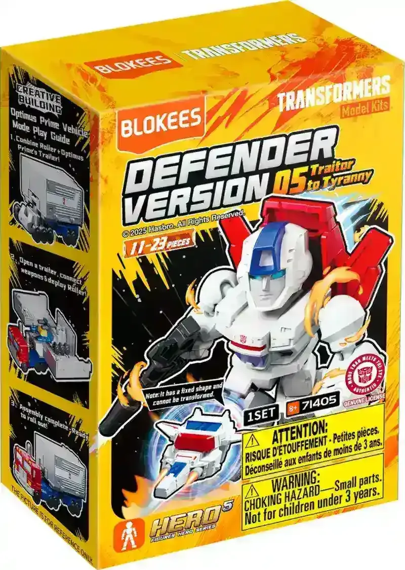Blokees Transformers Defender Version 05 Traitor to Tyranny Sealed Box Model Kit (12PDQ)