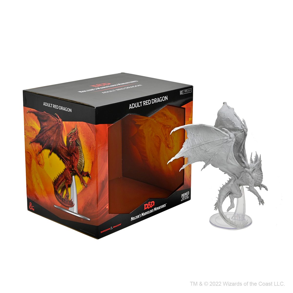 PRE-ORDER Wiz Kids Dungeons and Dragons Nolzur's Marvelous Miniatures Adult Red Dragon