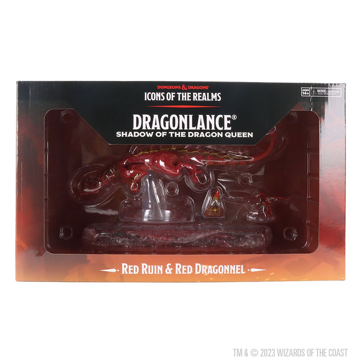 PRE-ORDER Wiz Kids Dungeons and Dragons Icons of the Realms: Dragonlance - Red Ruin &amp; Red Draggonel