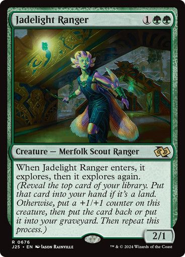 Magic the Gathering Jadelight Ranger Foundations Jumpstart