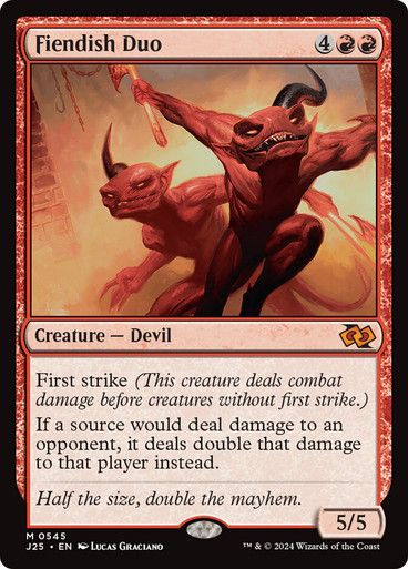 Magic the Gathering Diendish Duo Foundations Jumpstart
