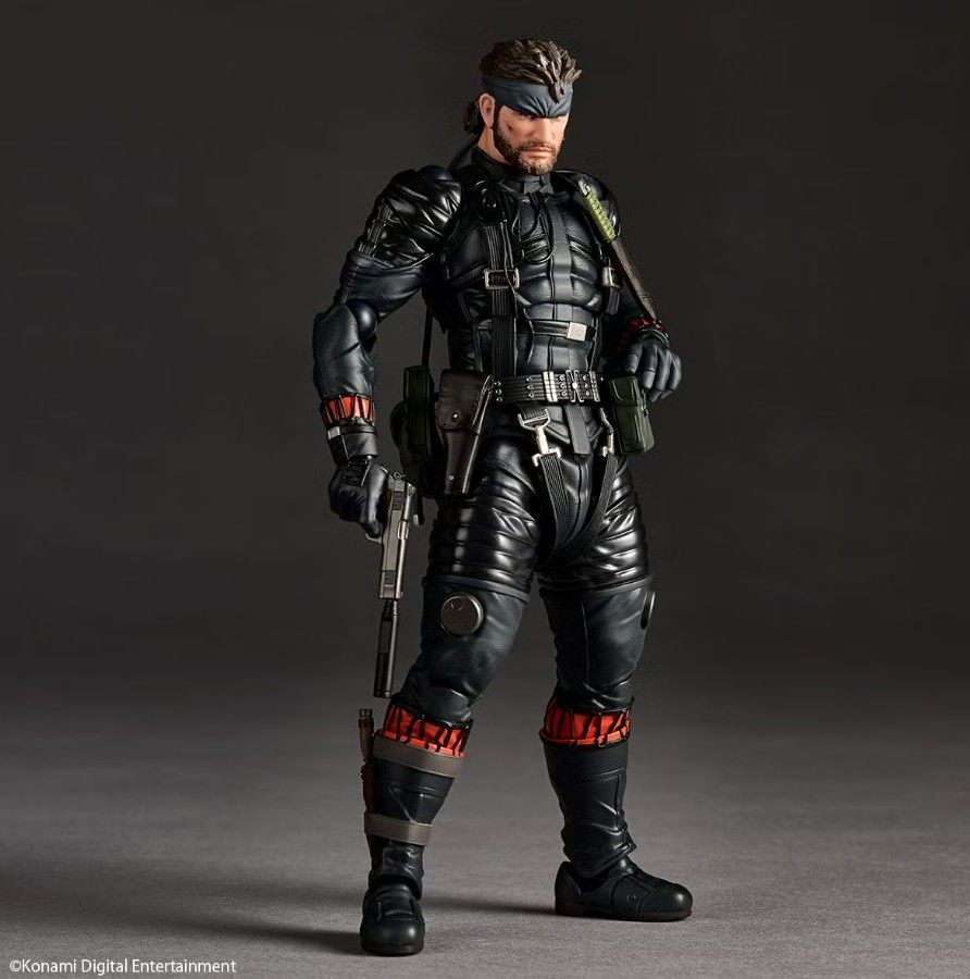 PRE-ORDER Kaiyodo Revoltech Amazing Yamaguchi Metal Gear Solid - Naked Snake Sneaking Suit Ver. (Metal Gear Soild Snake Eater)