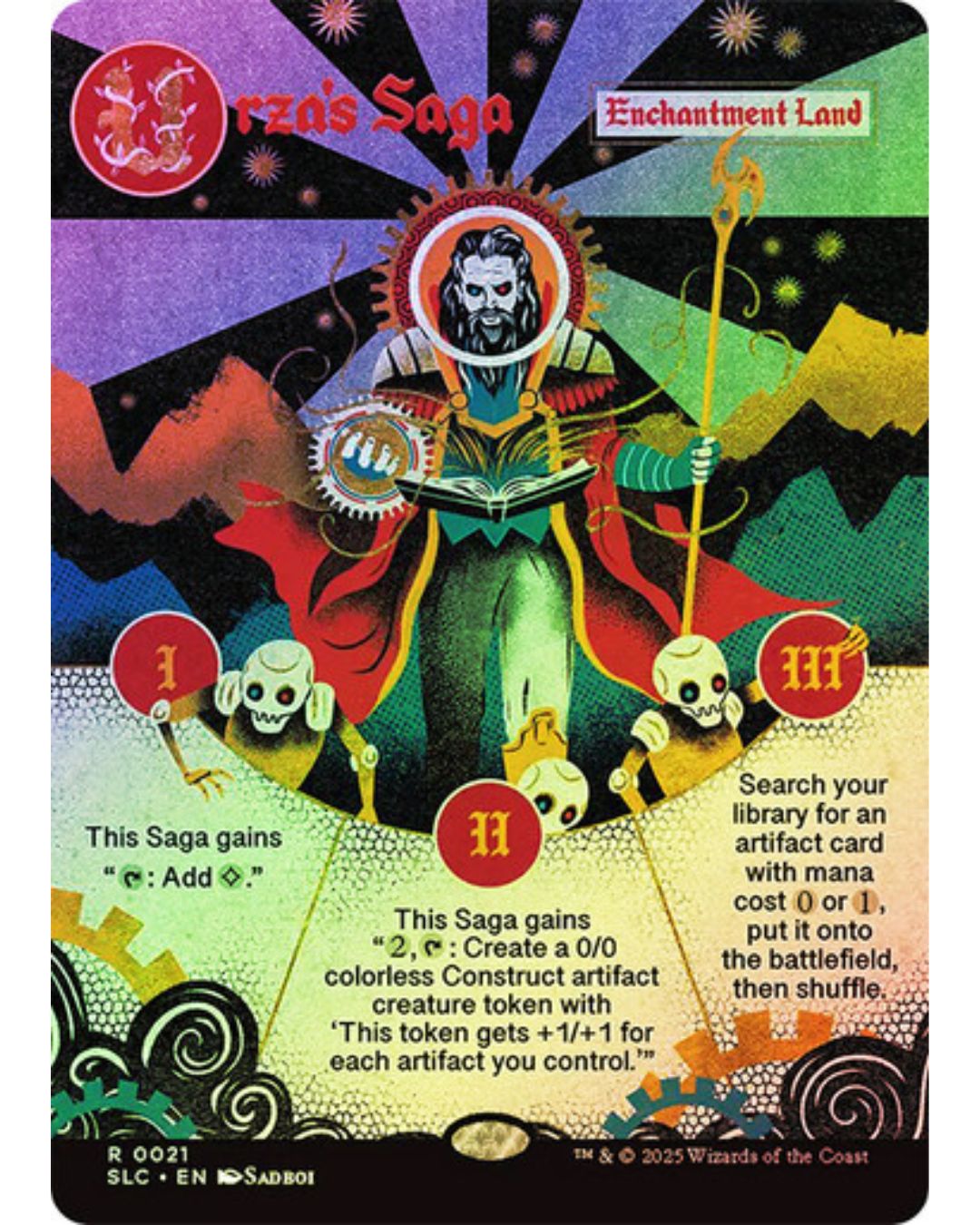 Magic the Gathering Urza's Saga Foil Secret Lair Countdown