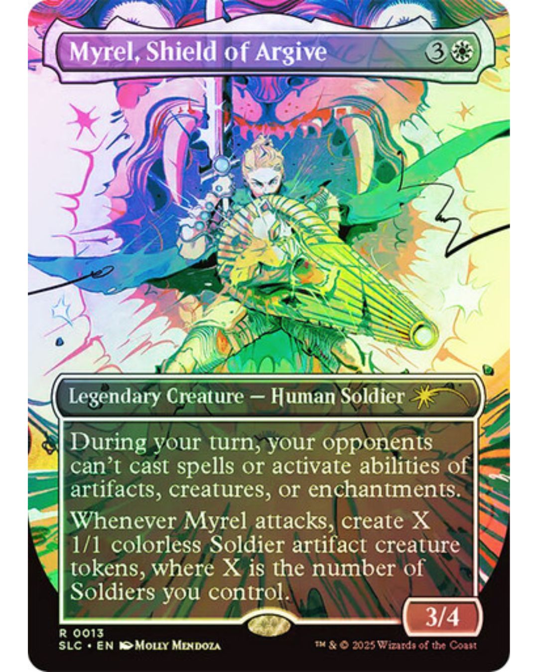 Magic the Gathering Myrel, Shield of Argive Foil Secret Lair Countdown