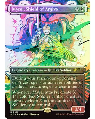 Magic the Gathering Myrel, Shield of Argive Foil Secret Lair Countdown
