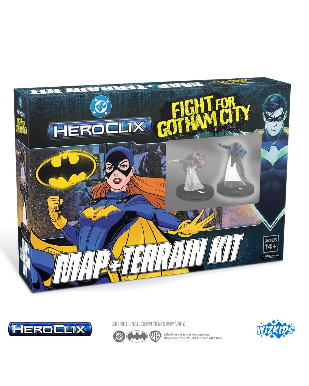 PRE-ORDER Wiz Kids DC HeroClix: Fight for Gotham City Map and Terrain Kit