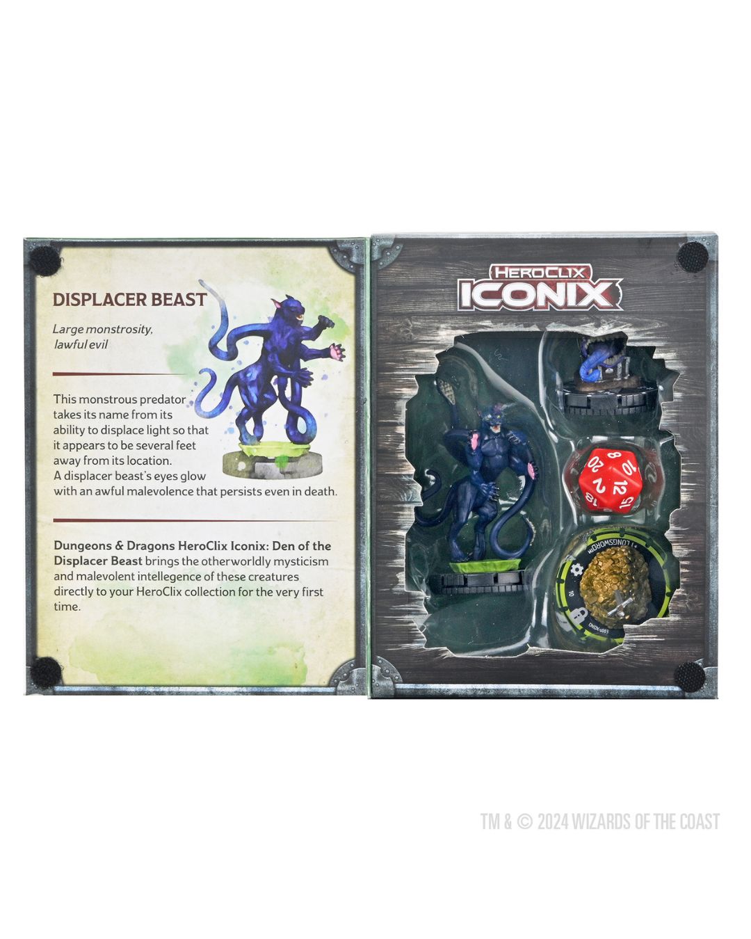 PRE-ORDER Wiz Kids Dungeons and Dragons HeroClix Iconix: Den of the Displacer Beast