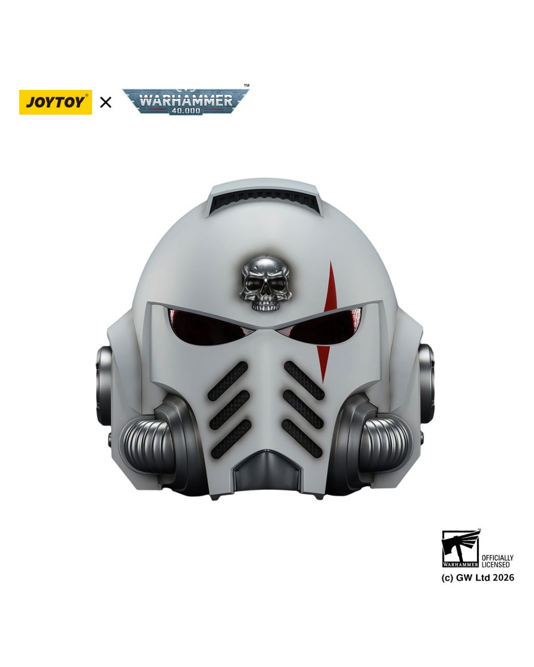 PRE-ORDER Joy Toy Warhammer 40k White Scars MkX Helmet