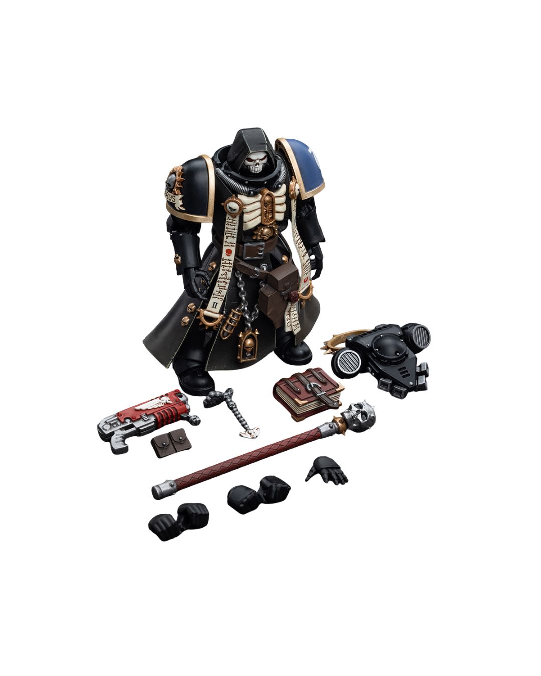 PRE-ORDER Joy Toy Warhammer 40k Ultramarines Primaris Chaplain Brother Varus