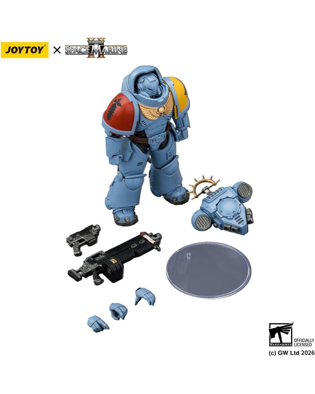 PRE-ORDER Joy Toy Warhammer 40k Game Edition Space Wolves Heavy Intercessor with Heavy Bolt Rifle and Bolt Pistol