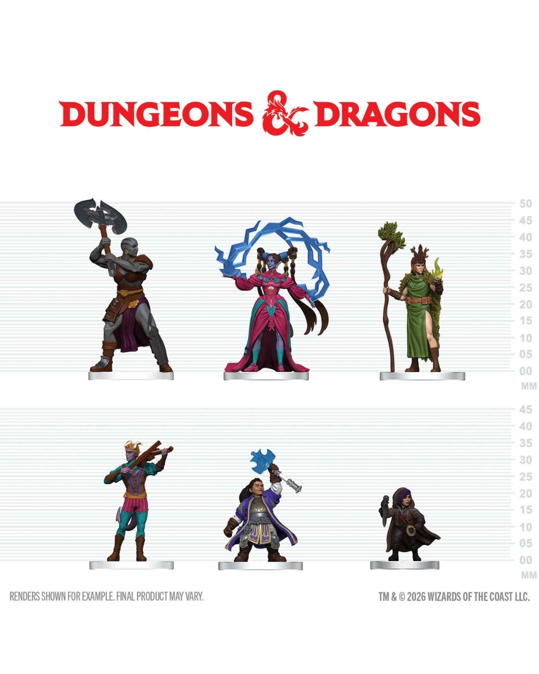 PRE-ORDER WizKids D&amp;D Icons of the Realms Player's Handbook - Spells &amp; Steel Starter Set