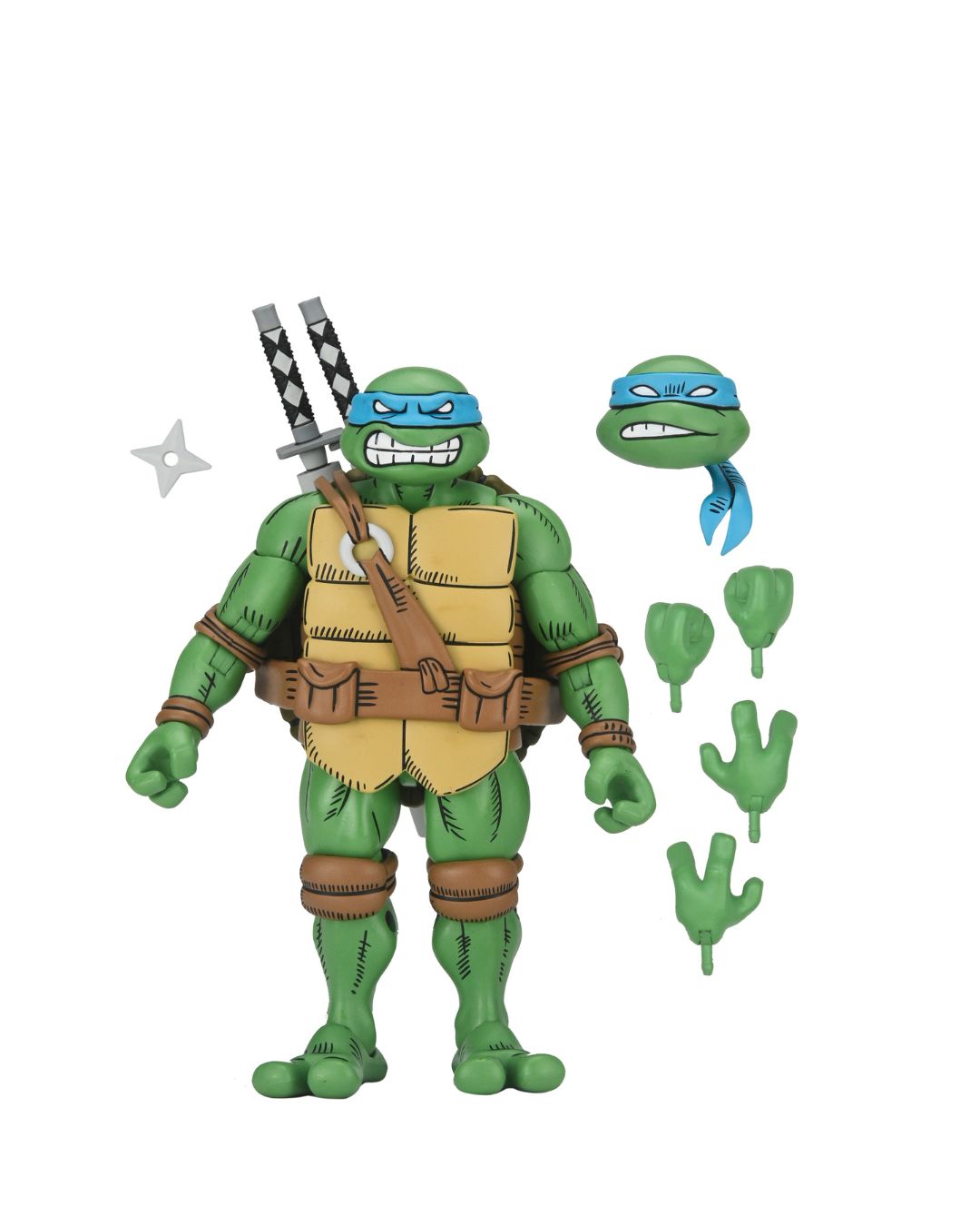 PRE-ORDER NECA TMNT x Usagi Yojimbo - Ultimate Leonardo 7" Action Figure