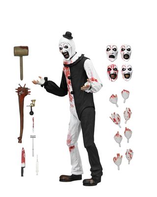 PRE-ORDER NECA Terrifier 2 - Ultimate Art the Clown (Blood Splattered) 7" Action Figure