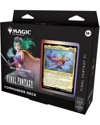 Magic the Gathering Final Fantasy Revival Trance Commander Deck