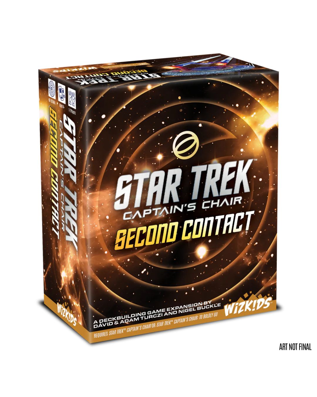 PRE-ORDER WizKids Star Trek Captain's Chair - Second Contact