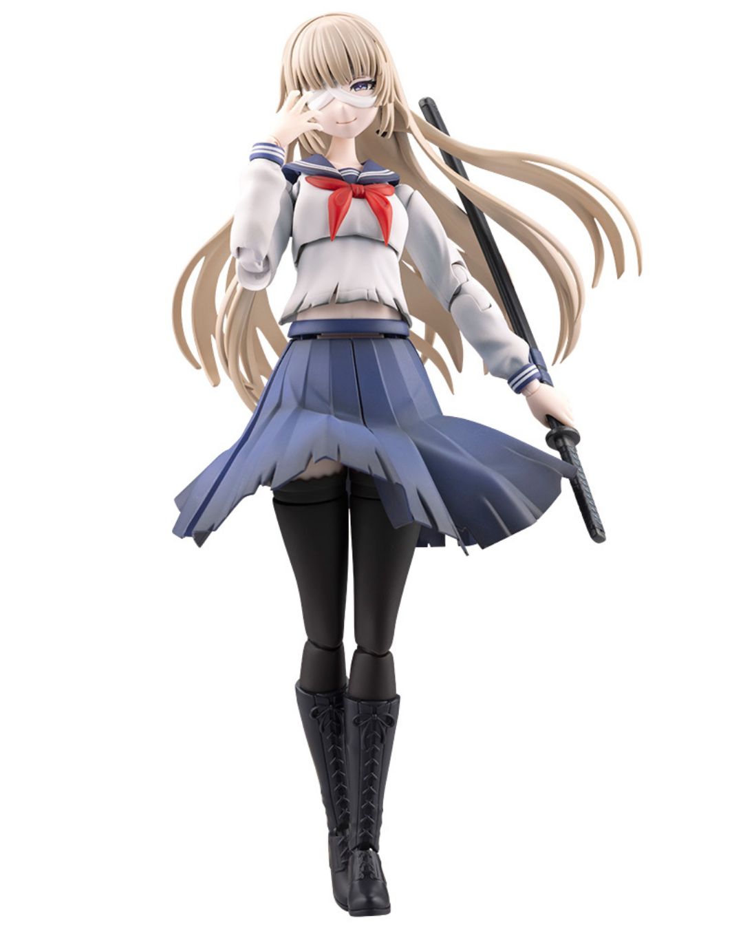 PRE-ORDER Kotobukiya Sousaishojoteien Kuon Yakushiji [Maria Kagaribi Damage Ver.] School Girl Emulation Plastic Model Kit