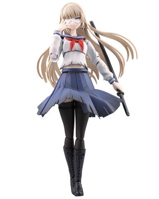 PRE-ORDER Kotobukiya Sousaishojoteien Kuon Yakushiji [Maria Kagaribi Damage Ver.] School Girl Emulation Plastic Model Kit