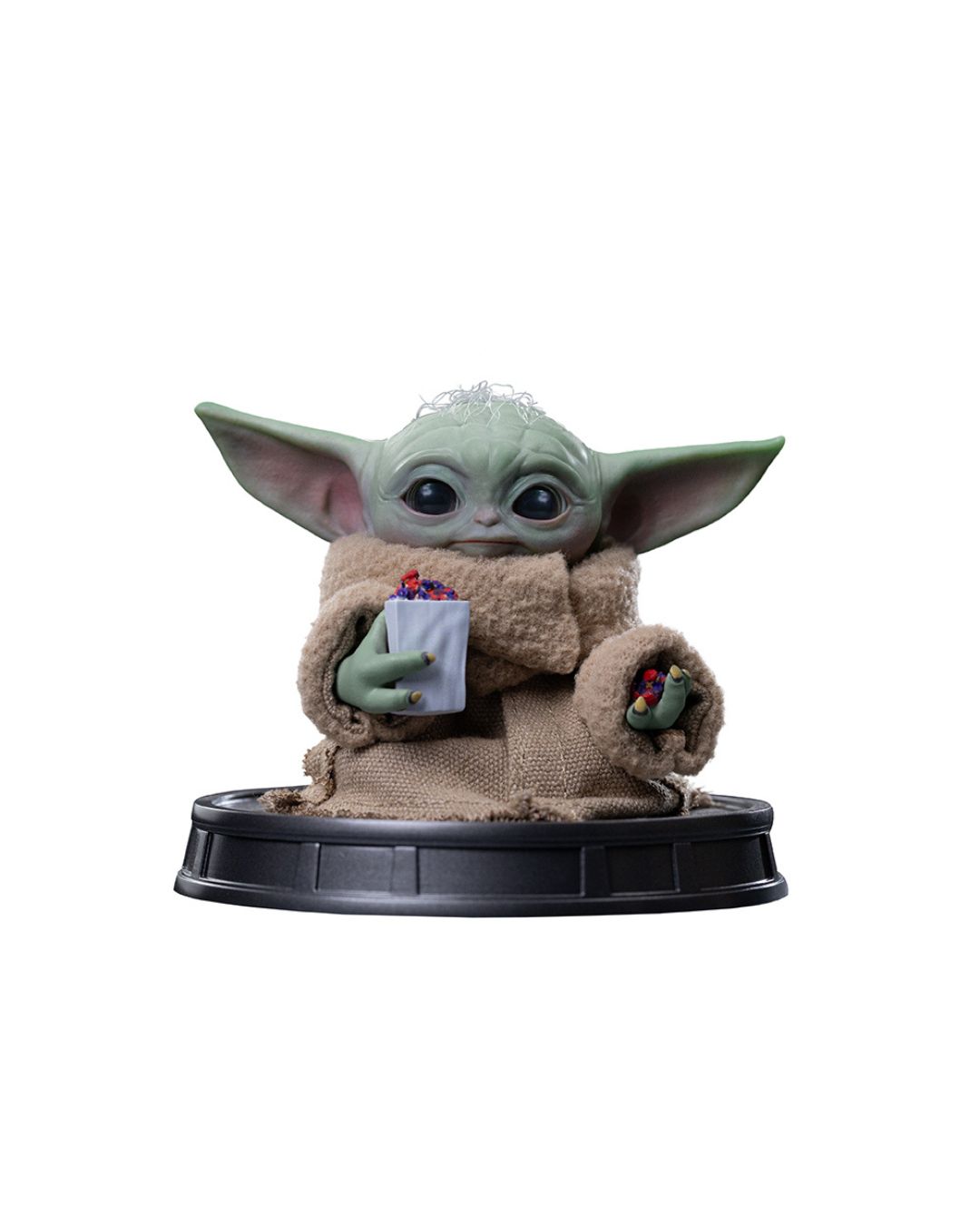 PRE-ORDER Iron Studios Grogu Popcorn Time - Mandalorian and Grogu Movie - Grogu Collection