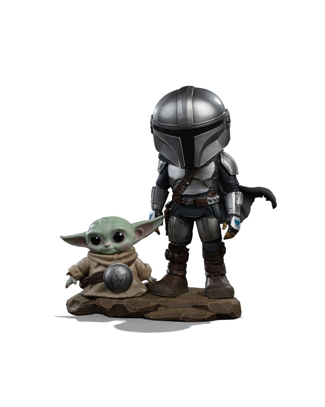 PRE-ORDER Iron Studios Mandalorian and Grogu - The Mandalorian and Grogu Movie - MiniCo