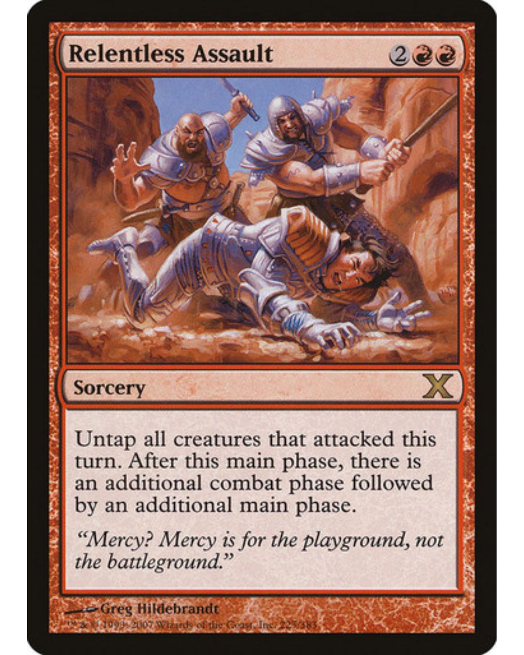 Magic the Gathering Relentless Assault 10th Ed