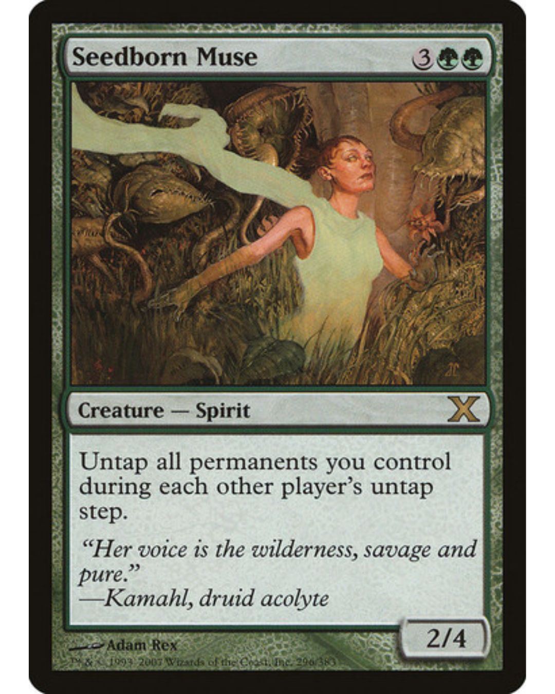 Magic the Gathering Seedborn Muse 10th Ed