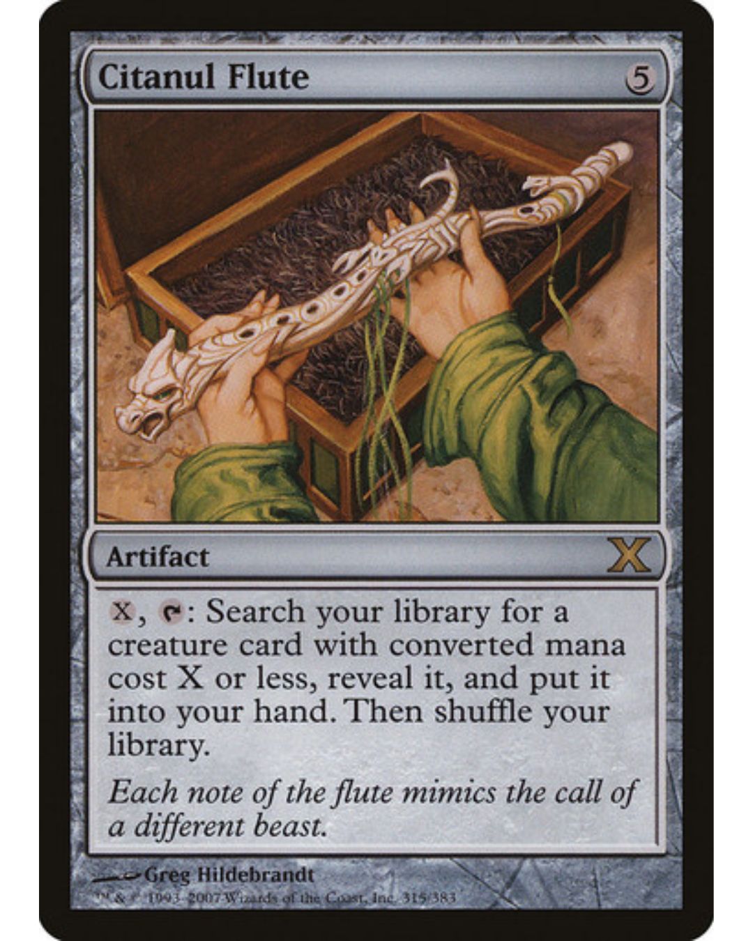 Magic the Gathering Citanul Flute 10th Ed