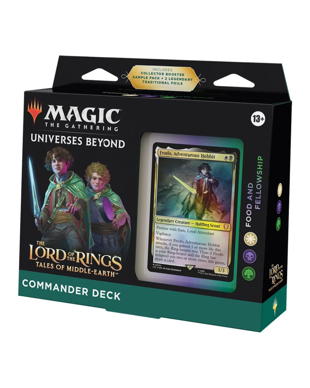 Magic the Gathering The Lord oif the Rings Food and Fellowship Commander Deck