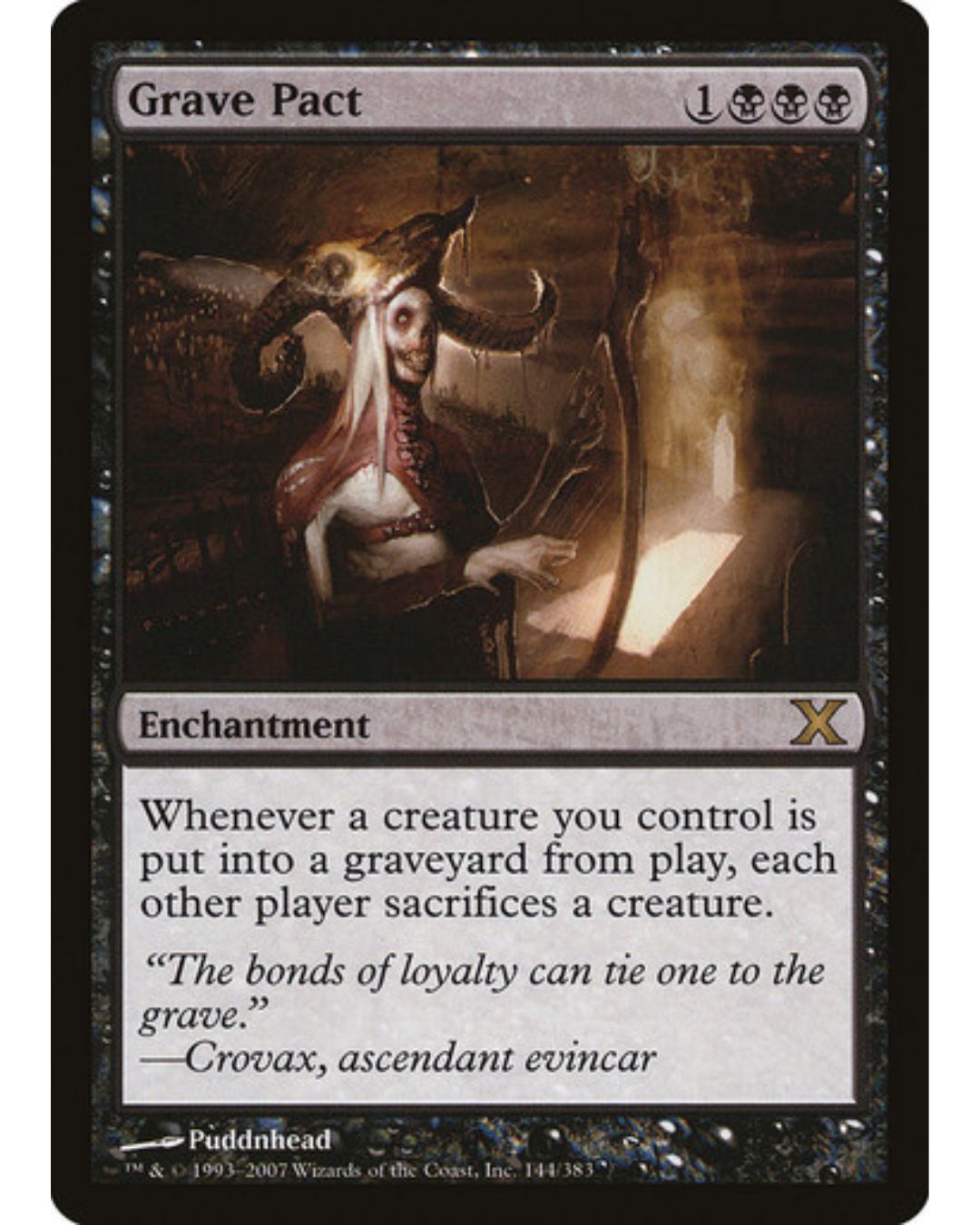 Magic the Gathering Grave Pact 10th Ed