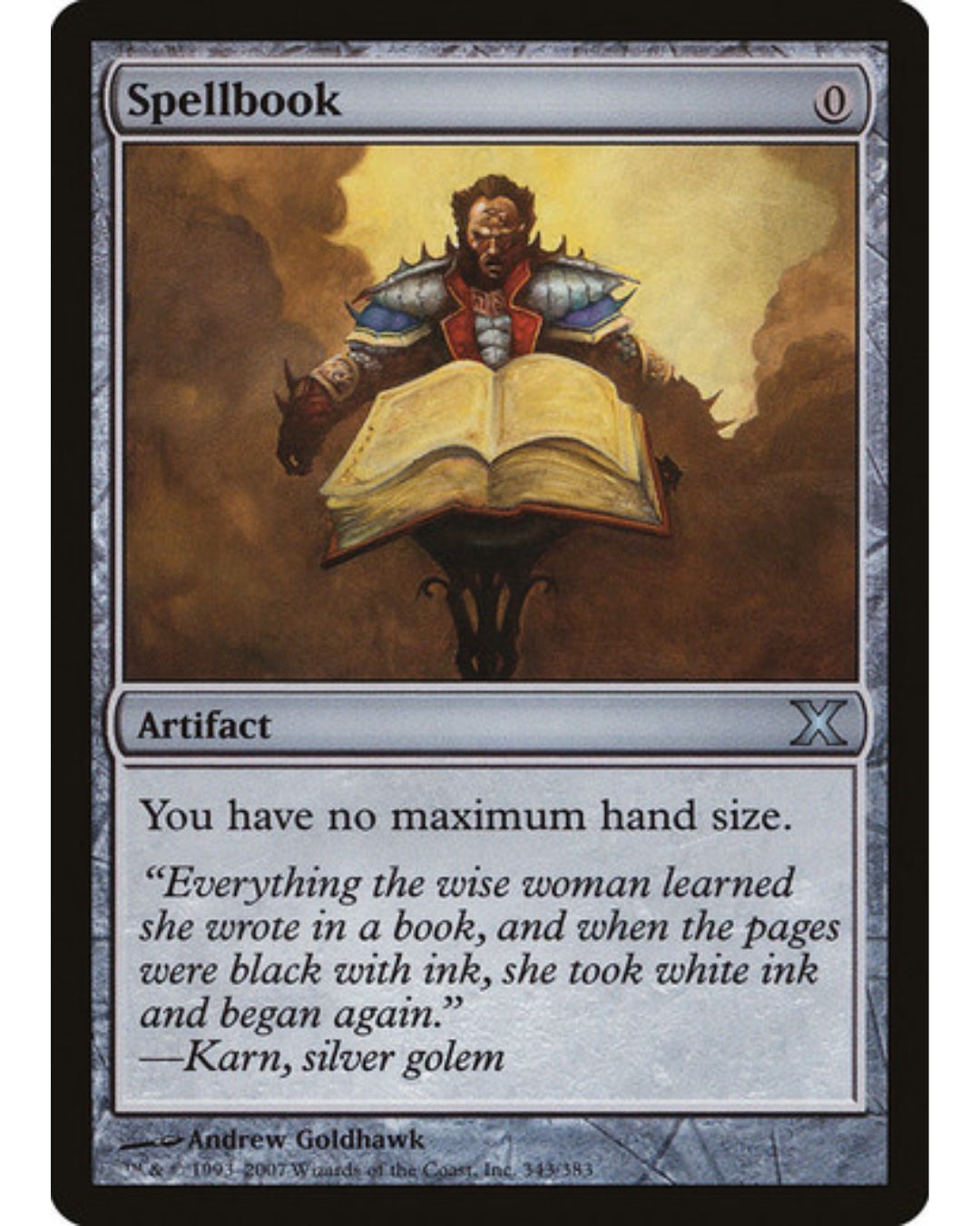 Magic the Gathering Spellbook 10th Ed