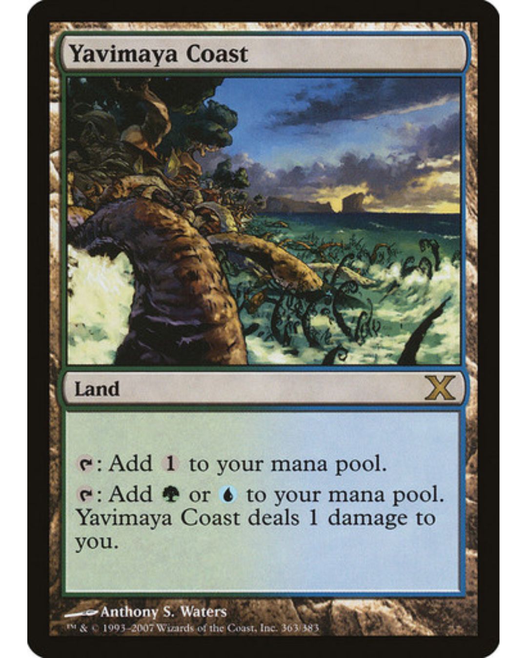 Magic the Gathering Yavimaya Coast 10th Ed