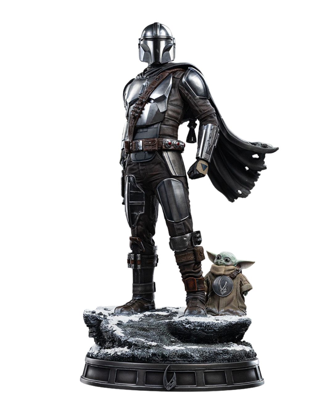 PRE-ORDER Iron Studios The Mandalorian and Grogu - The Mandalorian and Grogu Movie - Legacy Replica 1/4