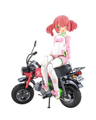 PRE-ORDER Kotobukiya Megami Device PUNI MOFU RACING MAO with Honda Z50J-1 Monkey Plastic Model Kit