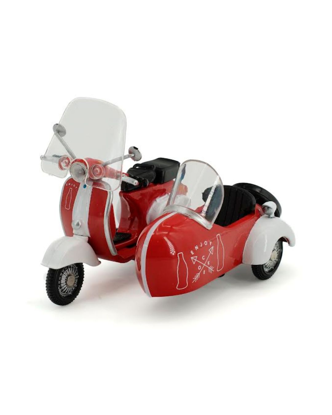 PRE-ORDER Tiny City Die-cast Model Car - Scooter Sidecar Cola