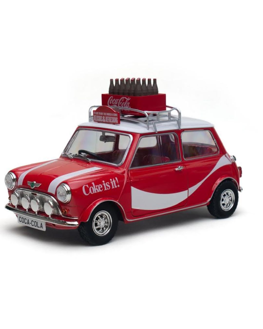 PRE-ORDER Tiny 1/18 Mini Cooper Coca Cola