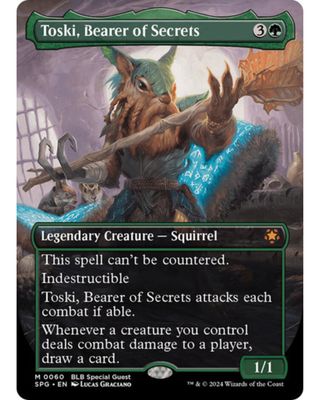Magic the Gathering Toski, Bearer of Secrets Special Guests