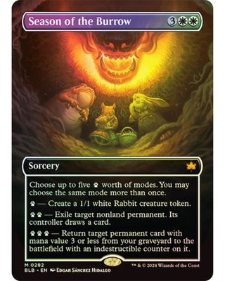 Magic the Gathering Season of the Burrow Foil Bloomburrow