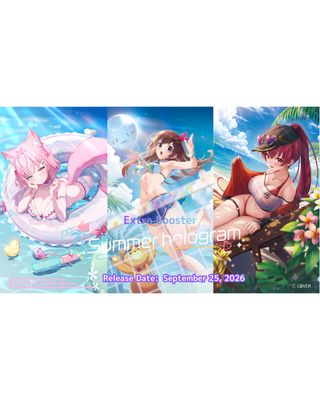 PRE-ORDER Bushiroad Hololive Official Card Game Extra Booster Pack Summer Hologram [HOCG-HEB01E] Booster Box