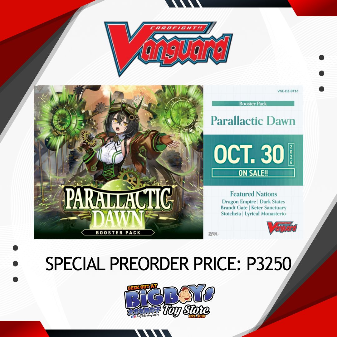 Pre-Order Cardfight!! Vanguard Parallactic Dawn Booster Box [VGE-DZ-BT16]