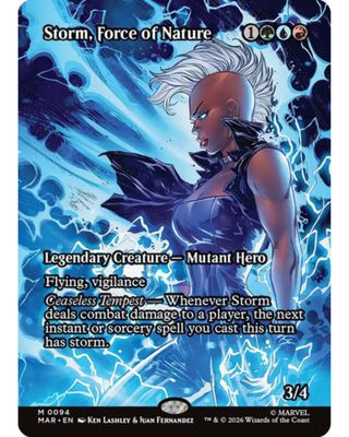 Magic the Gathering Storm, Force of Nature Marvel Universe